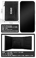 Amazon | [iNNX] 財布 カードケース カードにワンタッチ 大容量